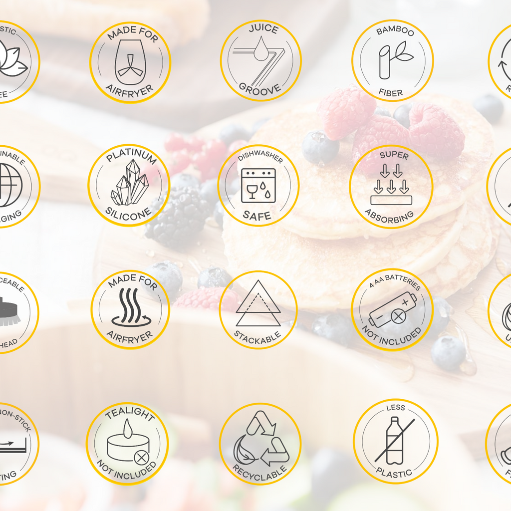 Ontdek onze USP-iconen: wat ze betekenen voor jou & de planeet