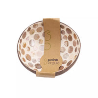 Bol en noix de coco avec nacre pois naturelle