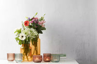 Vase yellow Ø 13cm H 20cm