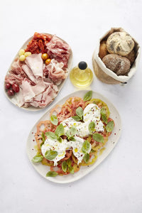 Serveerschotel gebroken wit 30x21cm