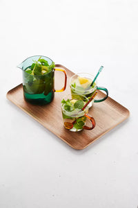 Carafe green/amber 730ml