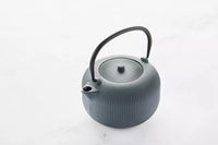 Cast iron teapot with internal enamel coating 1L Misty Grey