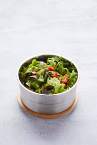 Ronde lunchbox met deksel uit bamboe 850ml