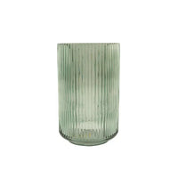 Vase vert Ø 12cm H 19.3cm