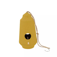 Nichoir en fibre de bambou ocre