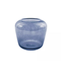 Vase blue Ø 20cm H 18cm