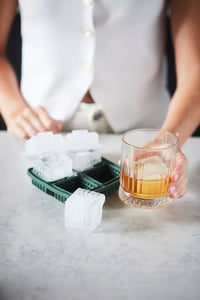 Ijsvorm spike kubus Forest Green