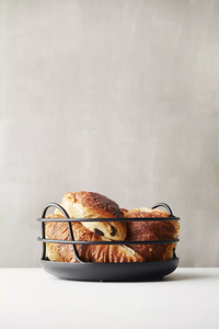 Wire corbeille à pain noir mat ø 20.3cm