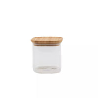 Voorraadpot met bamboe deksel 600ml