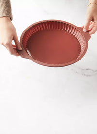 Quichevorm Vintage Maroon ø 24cm