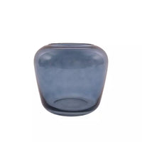 Vase blue Ø 20cm H 18cm