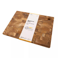 Snijplank uit gerecycled teakhout 40x30cm