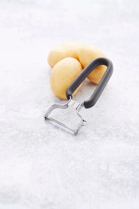 Éplucheur en y gris foncé