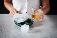 Ijsvorm spike kubus Forest Green