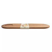 Sharing ovale serveerplank uit acacia 50x18x2 FSC®