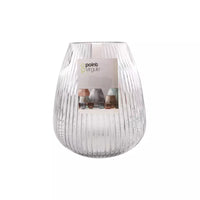 Vaas blauw ø 24.5cm H 28cm