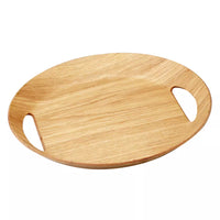 Oval tray colour of wood