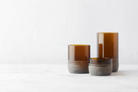 Set de 4 verres en verre upcyclé auburn 250ml
