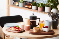 French press cafetière à piston noir 600ml