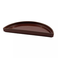 Sharing 1/2 maan tapas bord Vintage Maroon 26x13x2.5cm