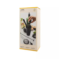 8-delige cocktailset zwart