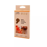 Set de 4 pailles courtes or