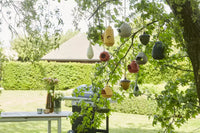 Nichoir en fibre de bambou gland ocre