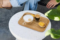 Set of 2 double-walled cappuccino glasses in borosilicate 210ml