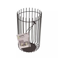 Wire bougeoir noir Ø 10.2cm