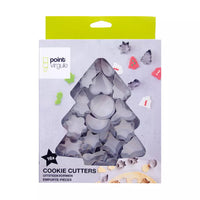 Set van 16 uitsteekvormpjes kerstmis