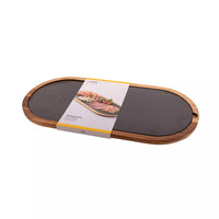 Sharing board in acacia/slate 45x21cm FSC 100%