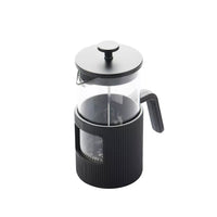Cast iron and borosilicate glass French press 750ml black