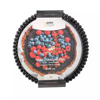 Geribde bakvorm met anti-aanbaklaag en losse bodem ø 25cm