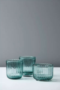 Theelichthouder groen ø 10.5cm H 7.7cm