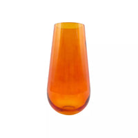 Vase orange Ø 17.5cm H 35cm