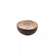 Bol en noix de coco avec nacre arcs naturelle