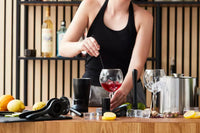 Cuillère de bar noir