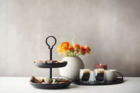 Wire présentoir noir mat ø 20.5cm