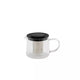 Teapot with infuser black 600ml