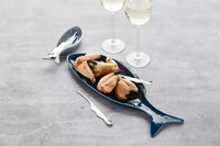 Set van 4 kreeftenvorkjes