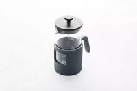 Cast iron and borosilicate glass French press 750ml Misty Grey