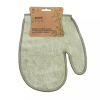 Bamboo fiber glove green 20x23cm