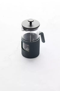 Cast iron and borosilicate glass French press 750ml Misty Grey