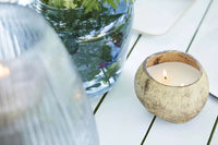 Bougie à la noix de coco