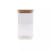 Voorraadpot met bamboe deksel 1L