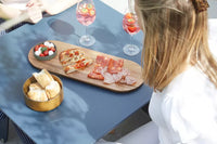 Sharing ovale serveerplank uit acacia 50x18x2 FSC®