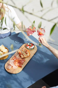 Sharing ovale serveerplank uit acacia 50x18x2 FSC®