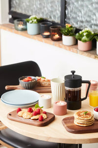 Walnut wood serving board 22.5x15cm FSC®