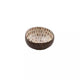 Bol en noix de coco avec nacre gouttes naturel