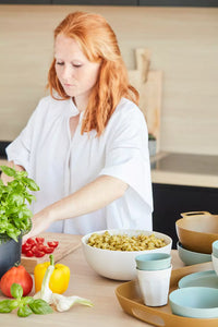 Serveerkom uit rPET Summer Sand ø 24cm H 10cm